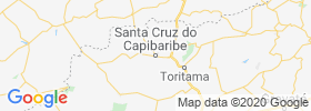 Santa Cruz Do Capibaribe map